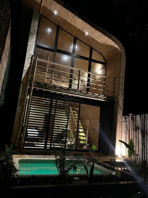 Cabana De Bambu En La Selva Palenque Εξωτερικό φωτογραφία
