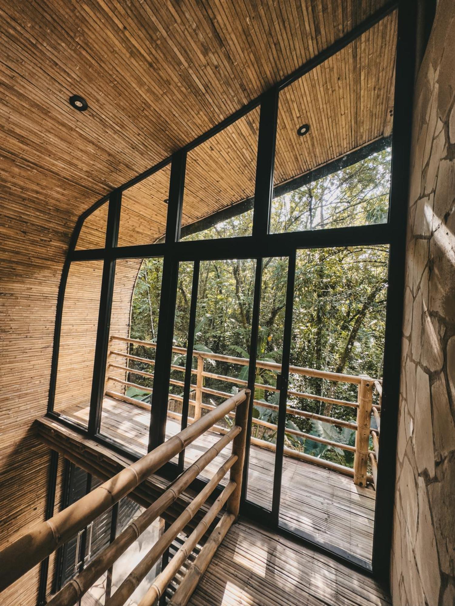 Cabana De Bambu En La Selva Palenque Εξωτερικό φωτογραφία